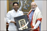 Jagan mohan reddy and PM Modi