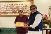 Nitin Gadkari and amitabh bacchan