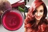 benefits of applying beetroot in hair