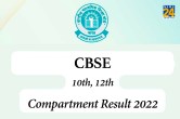 CBSE 10th Compartment Result 2022