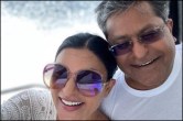 Lalit Modi and Sushmit Sen