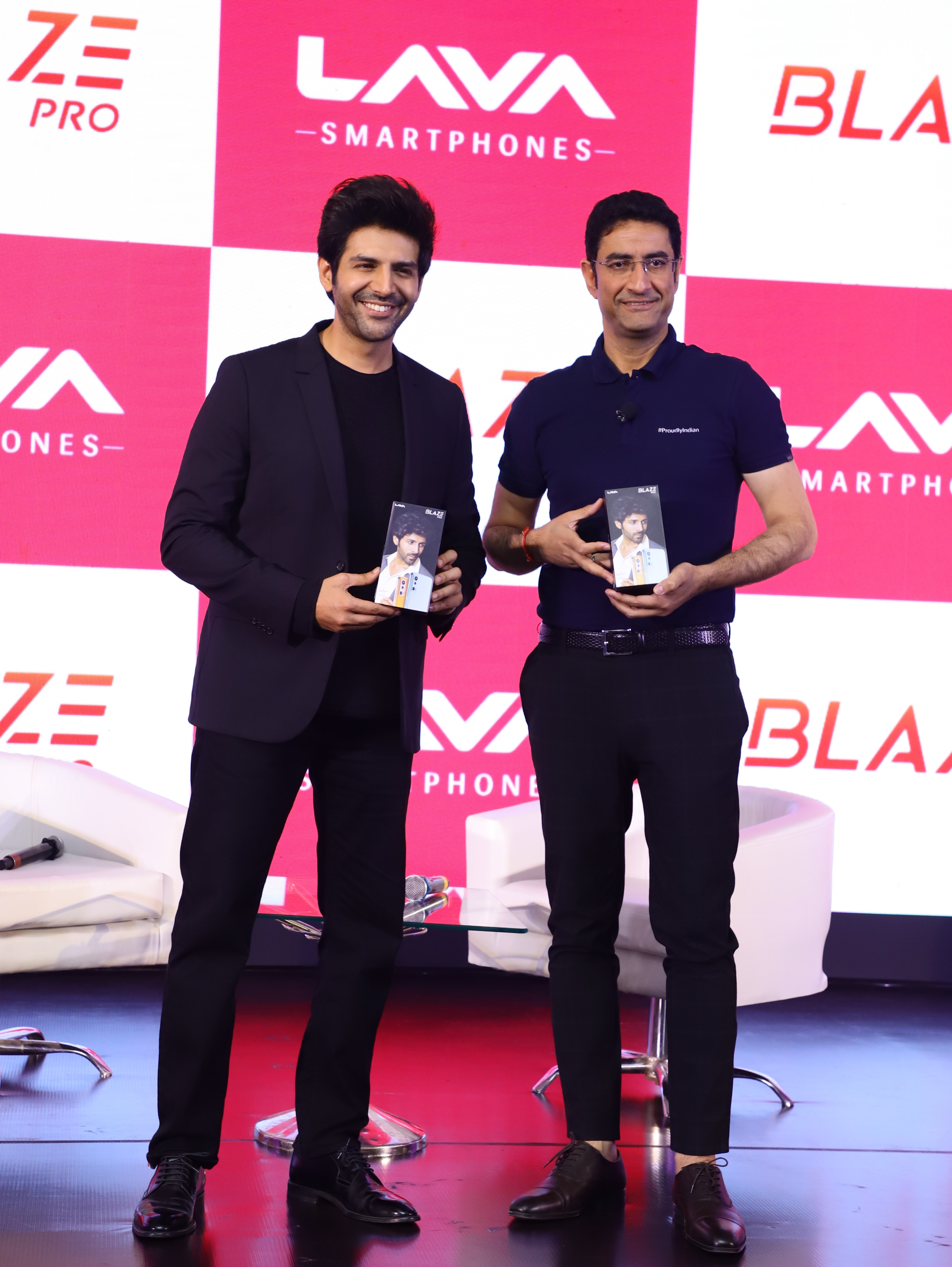 Lava President Sunil Raina, Kartik Aaryan