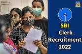 SBI Clerk Recruitment 2022