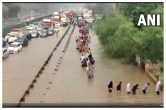 delhi gurugram jaam waterlogging