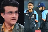ind vs aus sourav ganguly rohit sharma rahul dravid