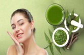 Neem leaves face pack