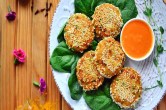 Cauliflower and Oats Tikki
