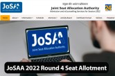 JOSAA round 4 seat allotment result
