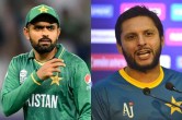 Babar Azam Shahid Afridi