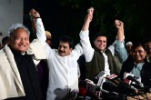 Controversy stopped in Rajasthan Congress
