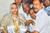 MLA Zahida Khan's note love