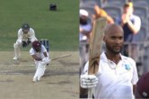 AUS vs WI Kraigg Braithwaite
