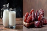 Doodh or Khajoor