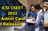 ICSI CSEET 2023 Admit Card