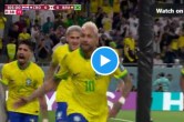 fifa world cup 2022 croatia vs brazil neymar