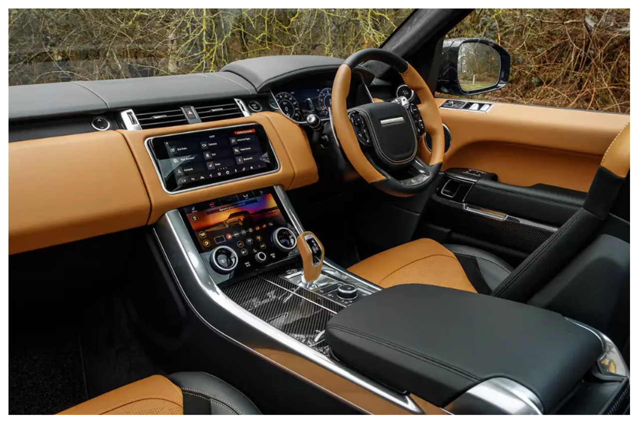 range rover sport 2022 interior