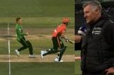 BBL 2022 Adam Zampa run out David Hussey
