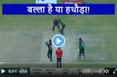 PAK vs NZ live score Agha Salman Hits amazing six