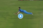 IND vs NZ Washington Sundar excellent catch mark Chapman out