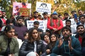 Wrestlers Protest