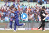 mohammed shami clean bowled finn allen