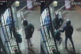 सीसीटीवी फुटेज में बदमाश लूटपाट करते हुए