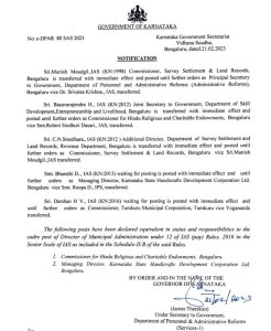Indian Administrative Service, Rohini Sindhuri Vs D Roopa, Indian Police Service, IPS officer D Roopa, IAS officer Rohini Sindhuri, Karnataka Government News,