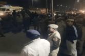 Kirodi Lal Meena, Police Reached at Protest Place