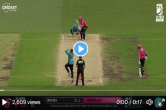 BBL 2023 Moises Henriques lbw bowled Matthew Kuhnemann watch video