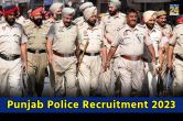 Punjab Police recruitment 2023