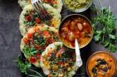 Rava Uttapam, Recipe, breakfast recipes Indian, simple breakfast recipes, healthy breakfast recipes,