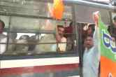 Snooping case, Delhi BJP, BJP protest, AAP HQ, seek Sisodia resignation, Aam Aadmi Party, Delhi BJP chief, Virendra Sachdeva