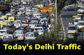 delhi traffic jam live,  delhi traffic jam today, delhi traffic jam update, Delhi Traffic Live Update, delhi traffic route, delhi traffic route today,  delhi traffic today, ncr traffic,