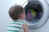 new delhi,ventilator,baby fell in washing machine,miracle new