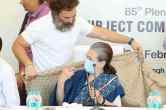 Congress leader Sonia Gandhi, Alka Lamba, Congress 85th plenary session