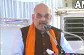 Amit Shah Karnataka Visit, Congress wiped out, north east, binocular, Union Home Minister, Amit Shah in Bidar, Karnataka