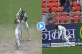 Axar Patel hit tremendous six usman Khawaja injured