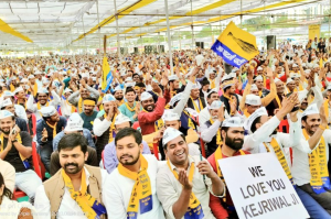 
Bhopal, Arvind Kejriwal, Bhagwant Mann, AAP Party, AAP Party MP Election 2023 Campaign, Madhya Pradesh, MP News
