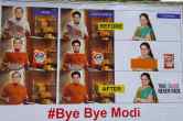 Delhi Liquor Policy Case, Posters surface in Hyderabad, poster war against BJP, K Kavitha, K Kavitha to appear before ED, Telangana CM KCR, Delhi excise policy case, Manish Sisodia, Telangana, BRS, AAP