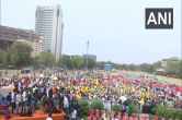 Kissan Mahapanchyat at Ramleela Maidan