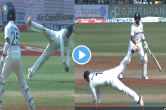 IND vs AUS Brilliant flying catch Khawaja Shreyas Iyer out