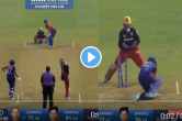 WPL 2023 live RCb vs DC Meg Lanning Clean bowled by Heather Knight