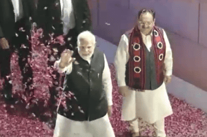 Election Results 2023 Victory Celebration At Delhi BJP Headquarter Pm Narendra Modi On Tripura Meghalaya Nagaland