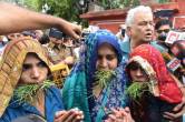 Rajasthan, Rajasthan Protest, Pulwama Widows, CM Ashok Gehlot, Rajasthan Govt, Sachin Pilot, BJP MP Kirodi Lal Meena
