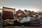 UP News: Tent city affected by rain and storm in Varanasi, Akhilesh tweeted with photo