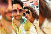Sidharth Malhotra And Kiara Advani Holi Photo