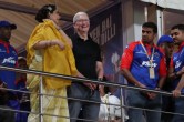 IPL 2023 DC vs KKR Tim Cook Sonam Kapoor