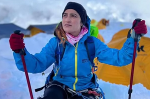 Indian female climber Baljeet Kaur