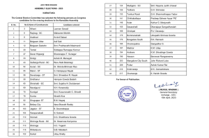 Karnataka Assembly Election 2023, Congress, Siddharamaiah
