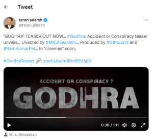 Godhra: Accident Or Conspiracy Teaser